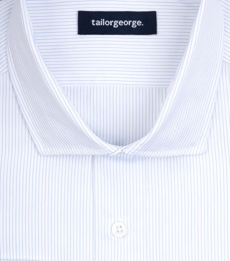 Chemise en popeline facile à repasser