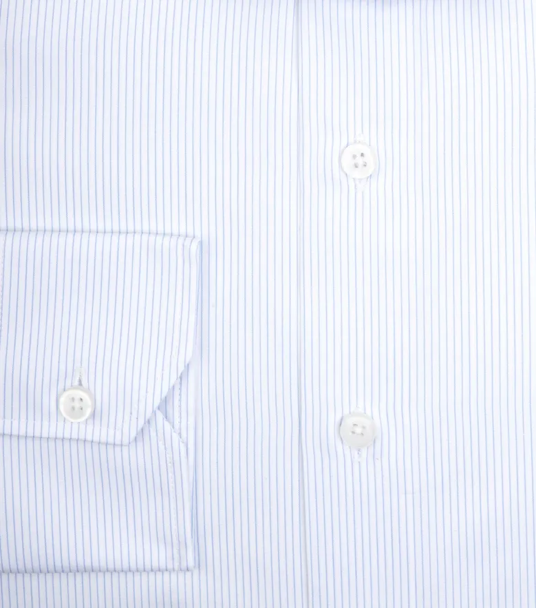 Chemise en popeline facile à repasser