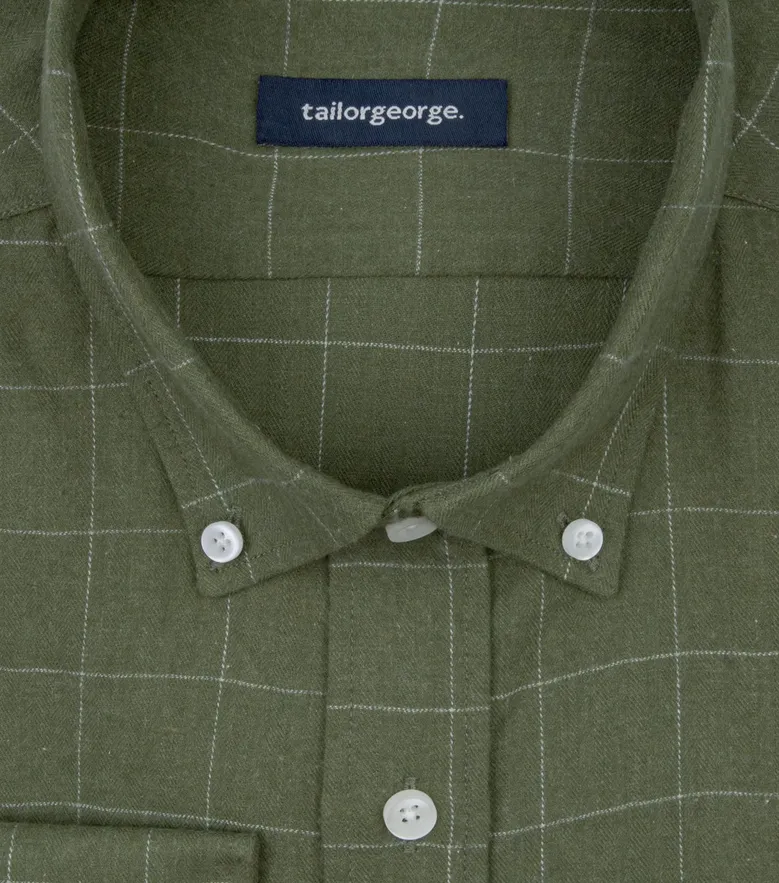Chemise en flanelle légère et douce