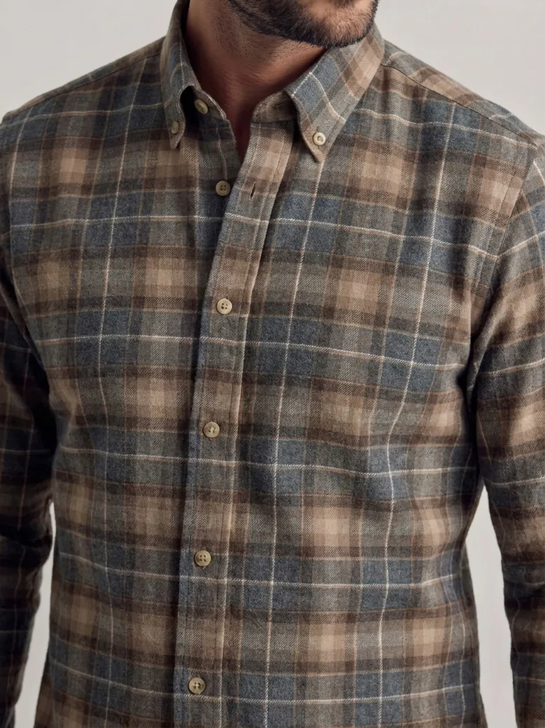 Chemise en flanelle épaisse