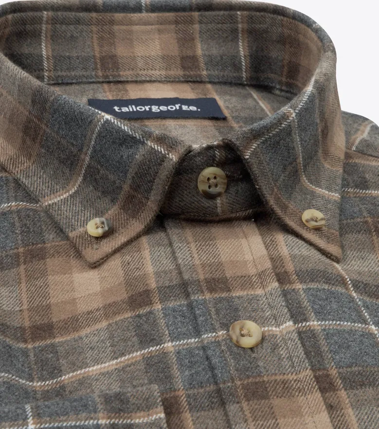 Chemise en flanelle épaisse