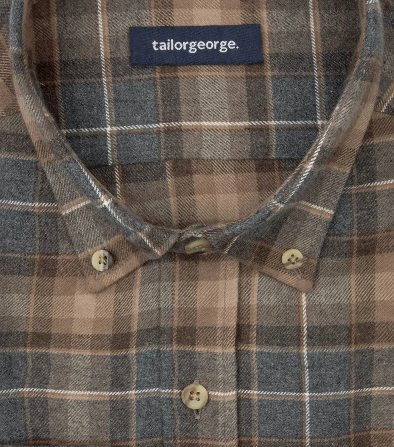 Chemise en flanelle épaisse
