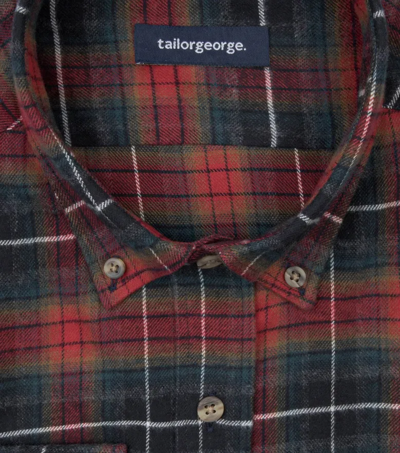 Chemise en flanelle épaisse