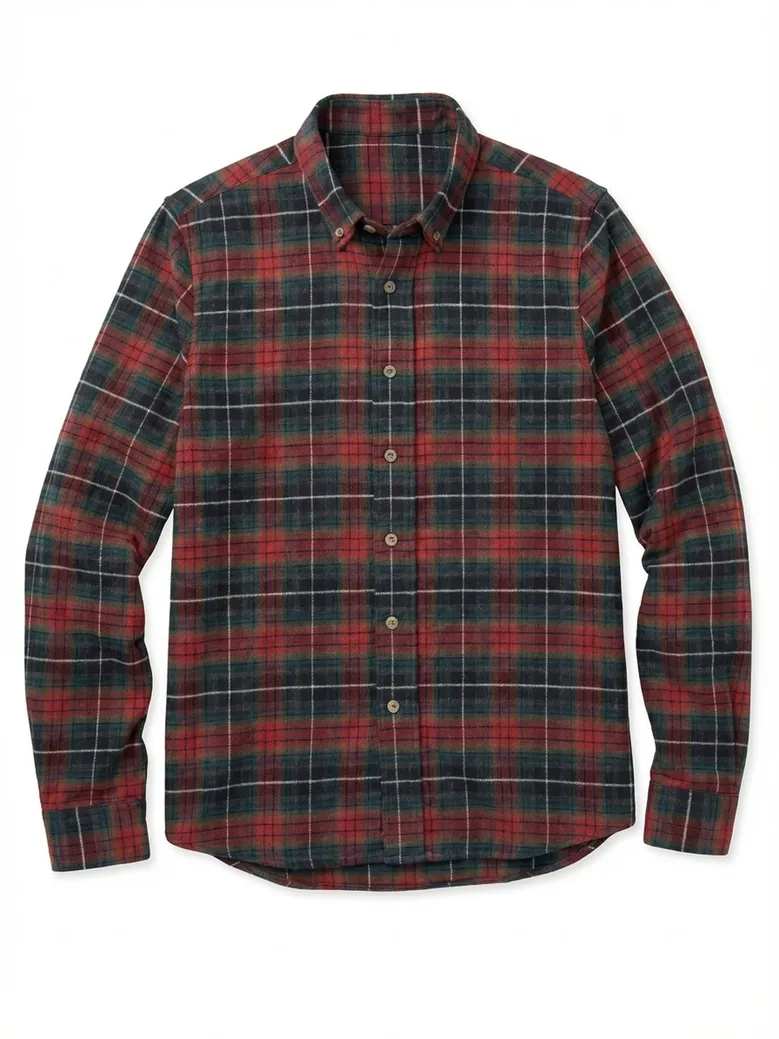 Chemise en flanelle épaisse