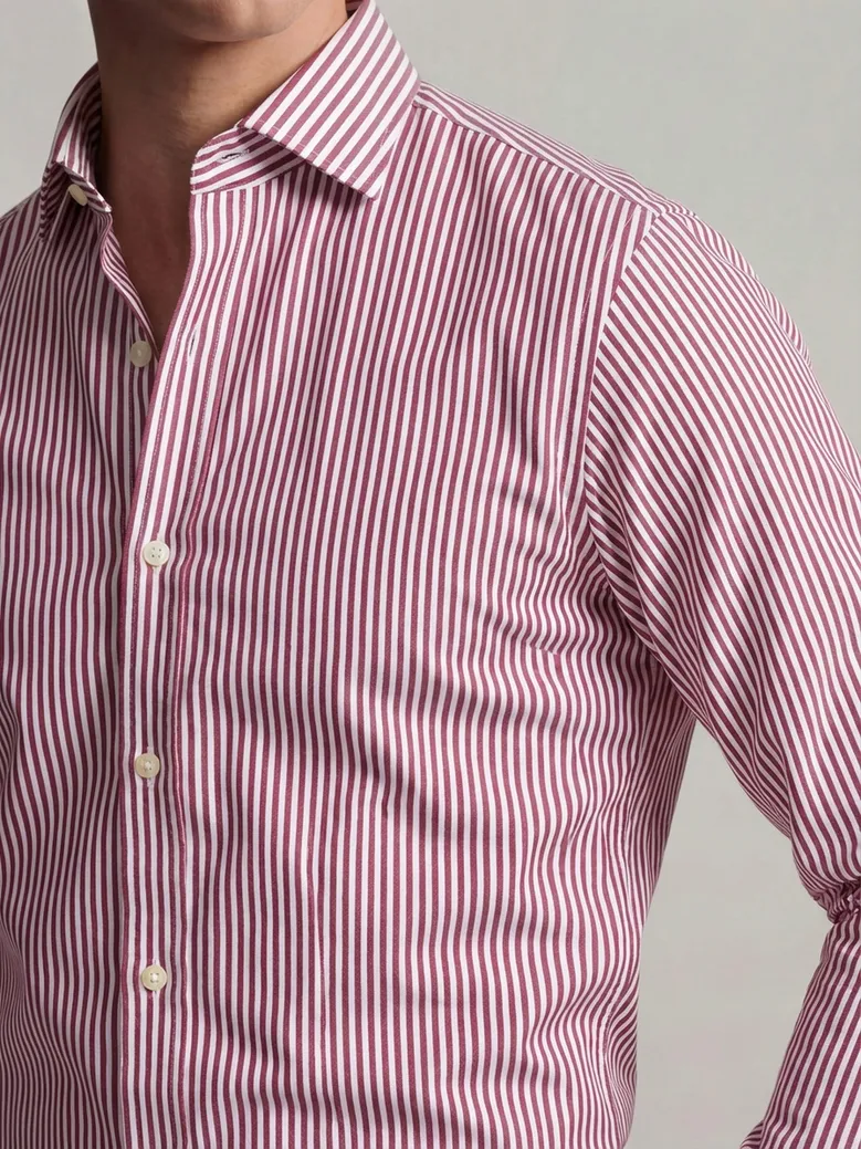 Chemise en twill facile à repasser