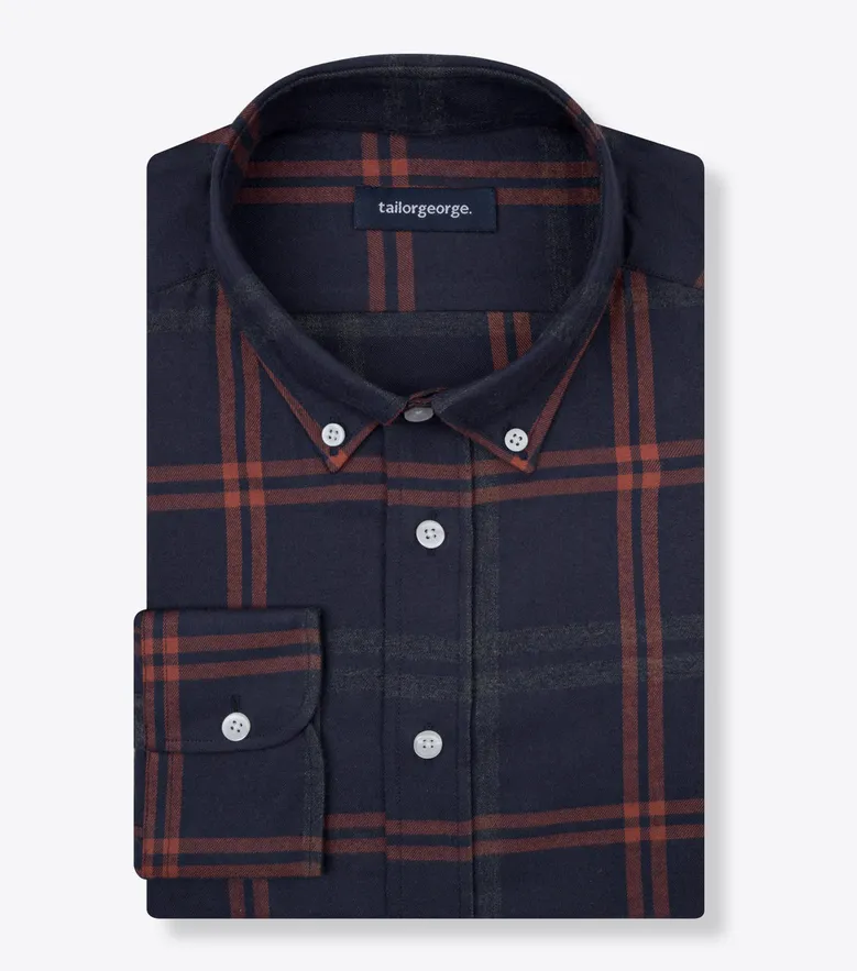 Chemise en flanelle légère et douce