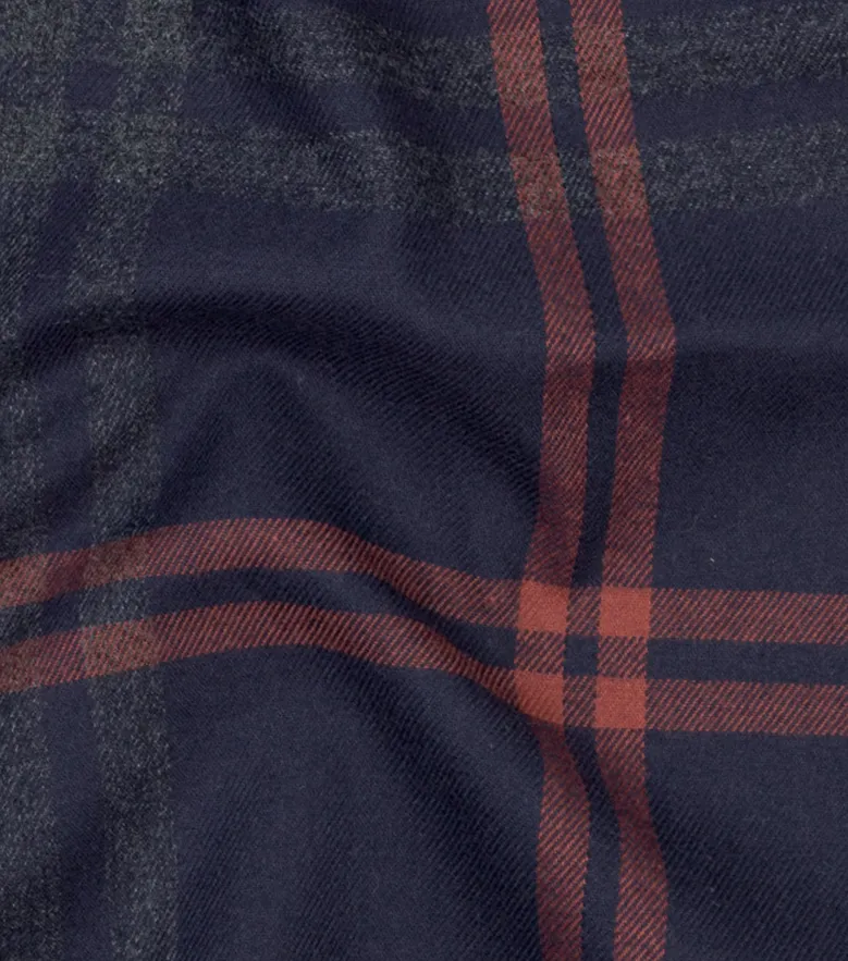 Chemise en flanelle légère et douce
