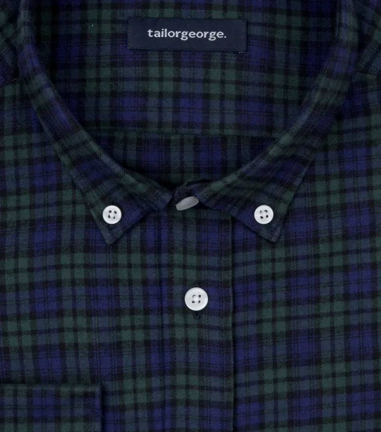 Chemise en flanelle légère et douce