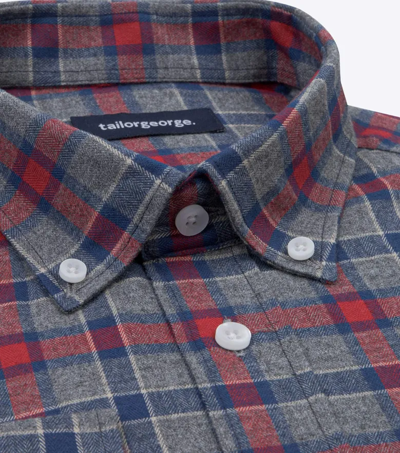Chemise en flanelle légère et douce