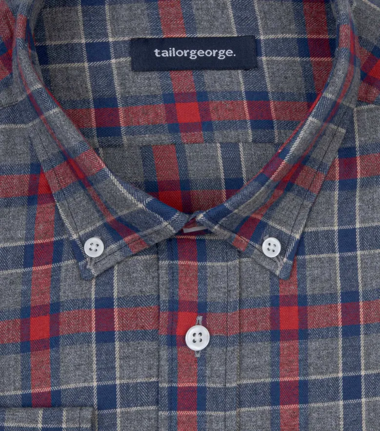 Chemise en flanelle légère et douce