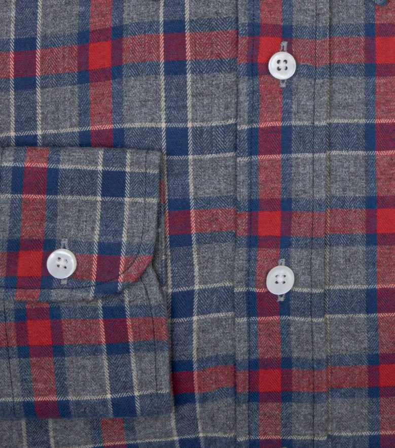 Chemise en flanelle légère et douce