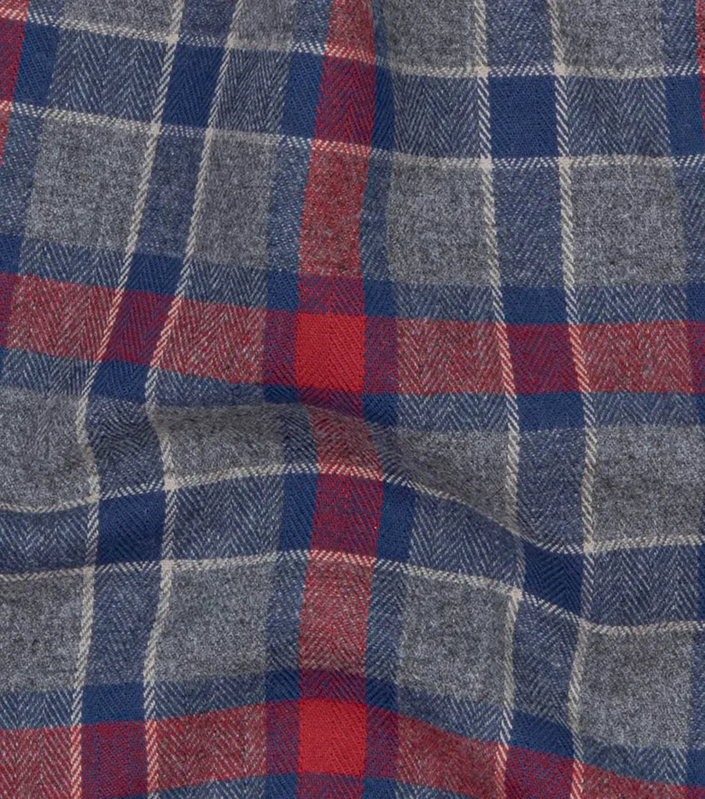 Chemise en flanelle légère et douce