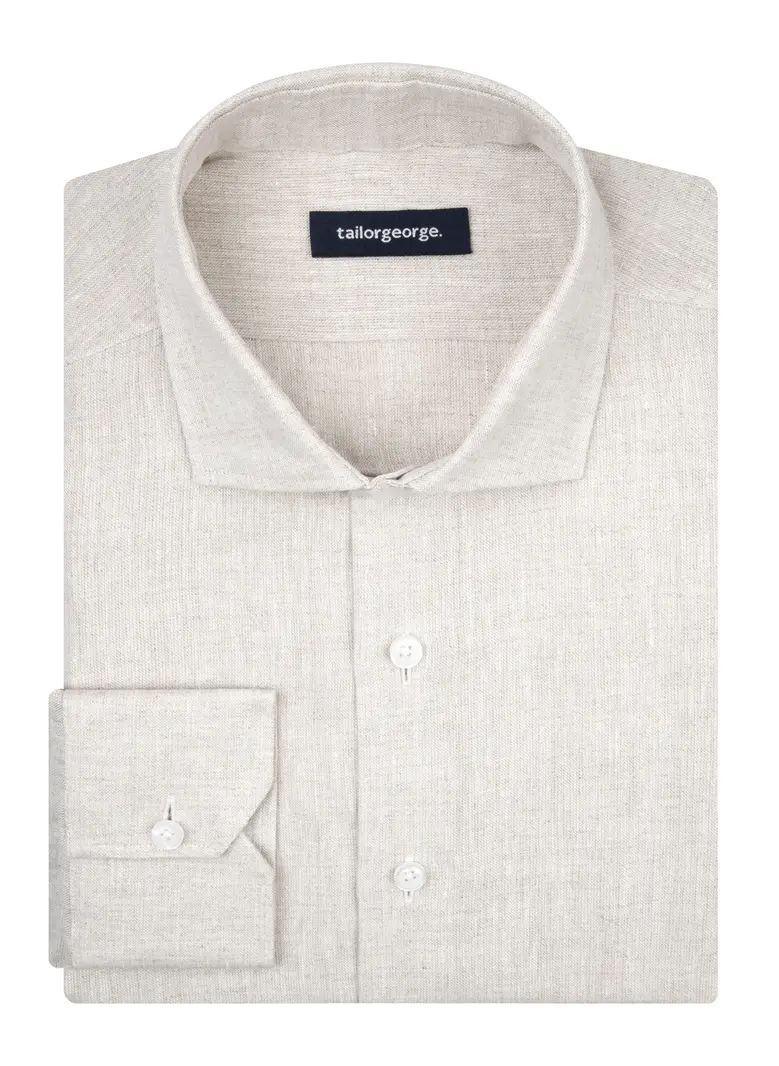 Chemise en lin épais