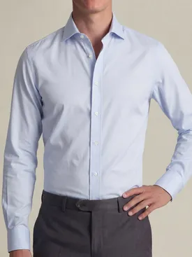 Chemise en pinpoint facile à repasser