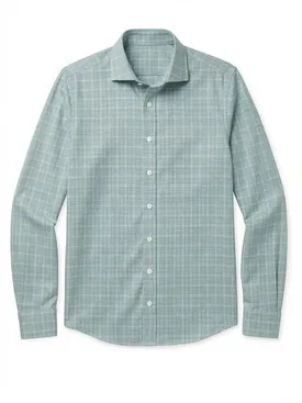 Chemise en twill facile à repasser
