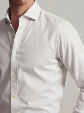 Chemise en twill facile à repasser
