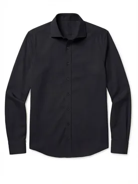 Chemise en popeline facile à repasser