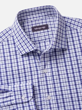 Chemise en twill facile à repasser