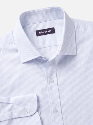 Chemise en popeline fine
