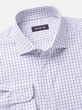 Chemise en popeline fine