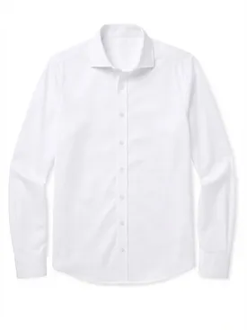 Chemise en popeline fine