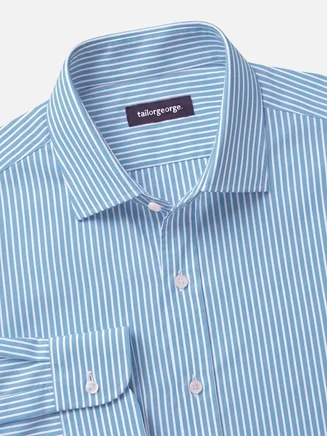 Chemise en popeline facile à repasser