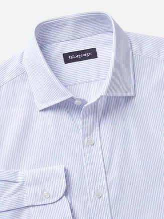 Chemise en popeline facile à repasser