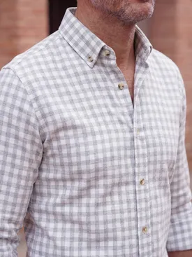 Chemise en flanelle légère et douce