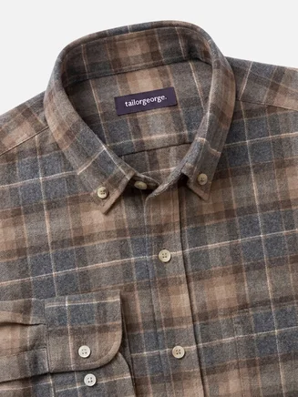 Chemise en flanelle épaisse