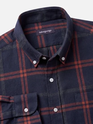 Chemise en flanelle légère et douce