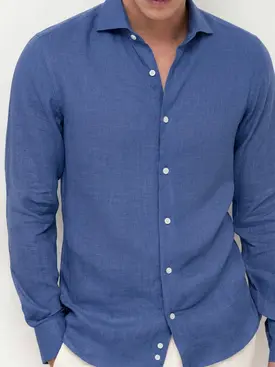 Chemise en lin épais et résistant
